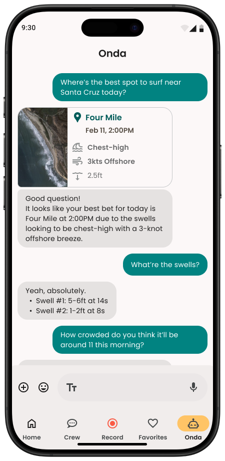 AI Surf Companion